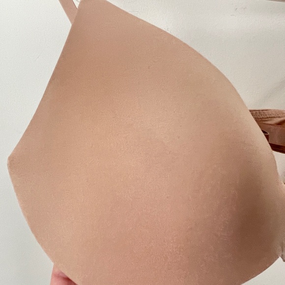 🎉 NEW LISTING Skims Lightly Paded Bra 34C Beige Tan - Picture 3 of 14